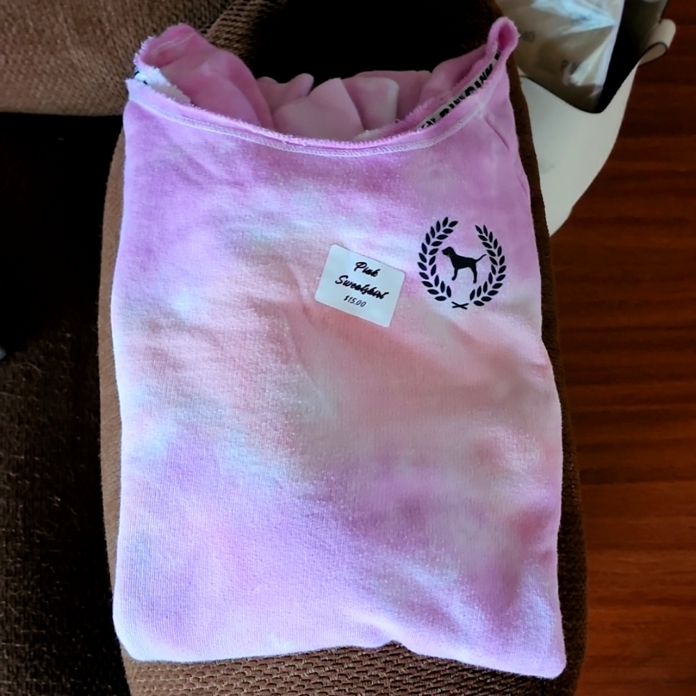 Victoria secret Pink slouchy neck sweatshirt